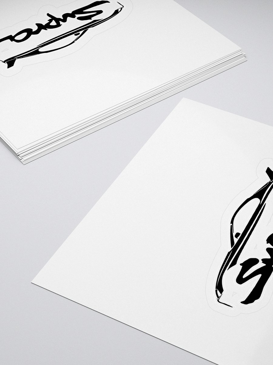 Supra Silhouette Kiss Cut Stickers product image (4)