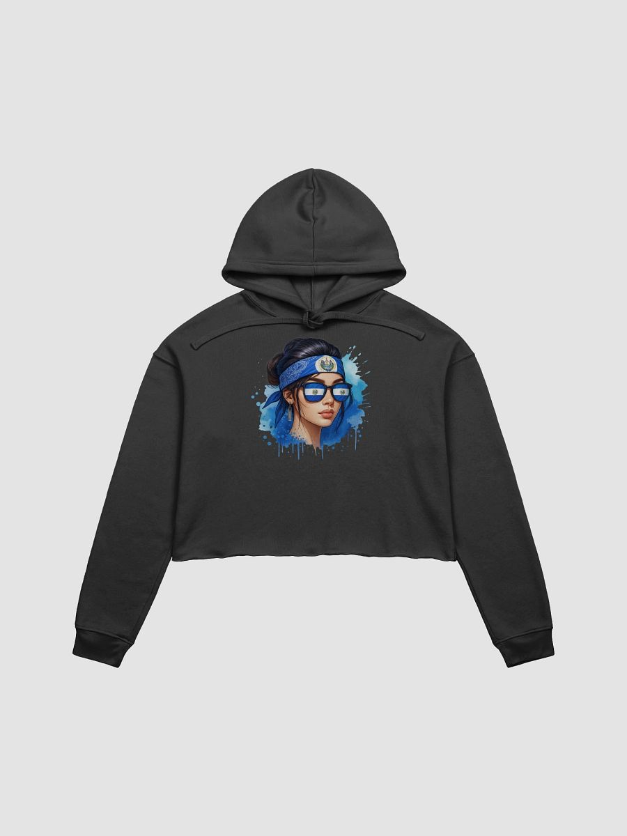 El Salvador Crested Beauty Crop Hoodie product image (4)