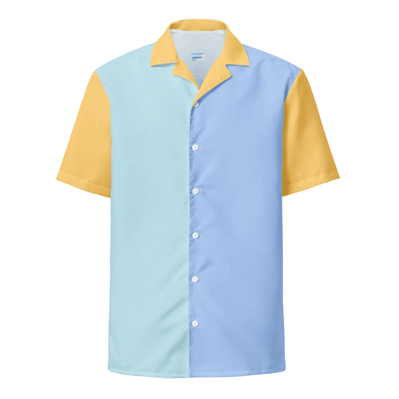 Zephyrweather Colorblock Button Shirt