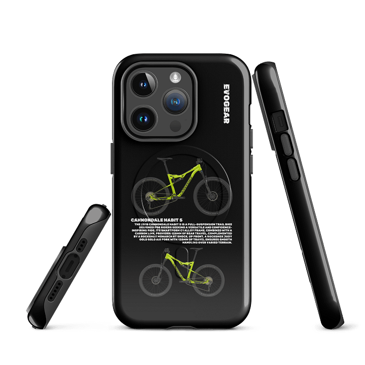 Black Cannondale habit 5 2018 iPhone MagSafe Case product image (3)