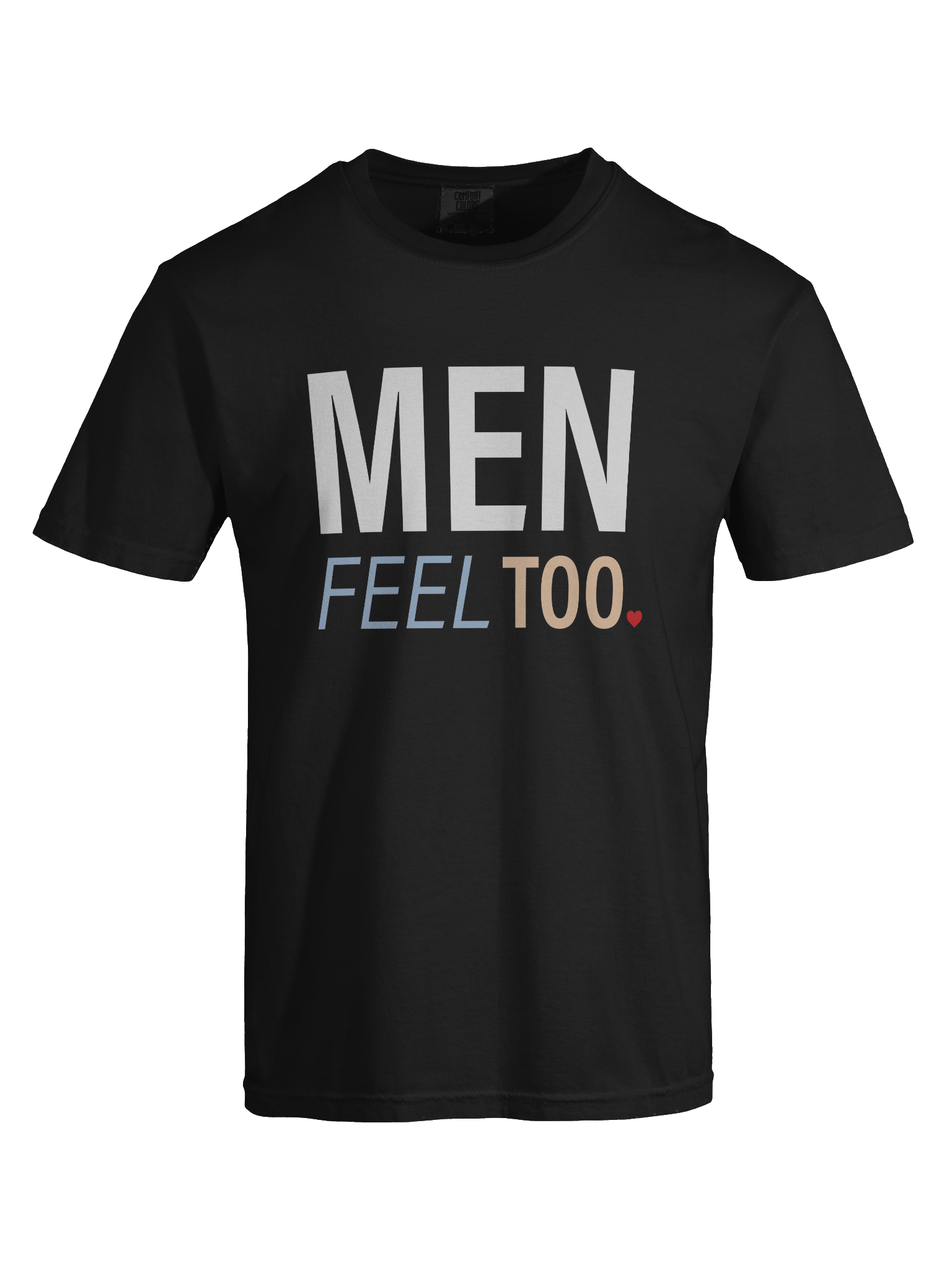 Men Feel Too Heavy T (Dark) product image (7)