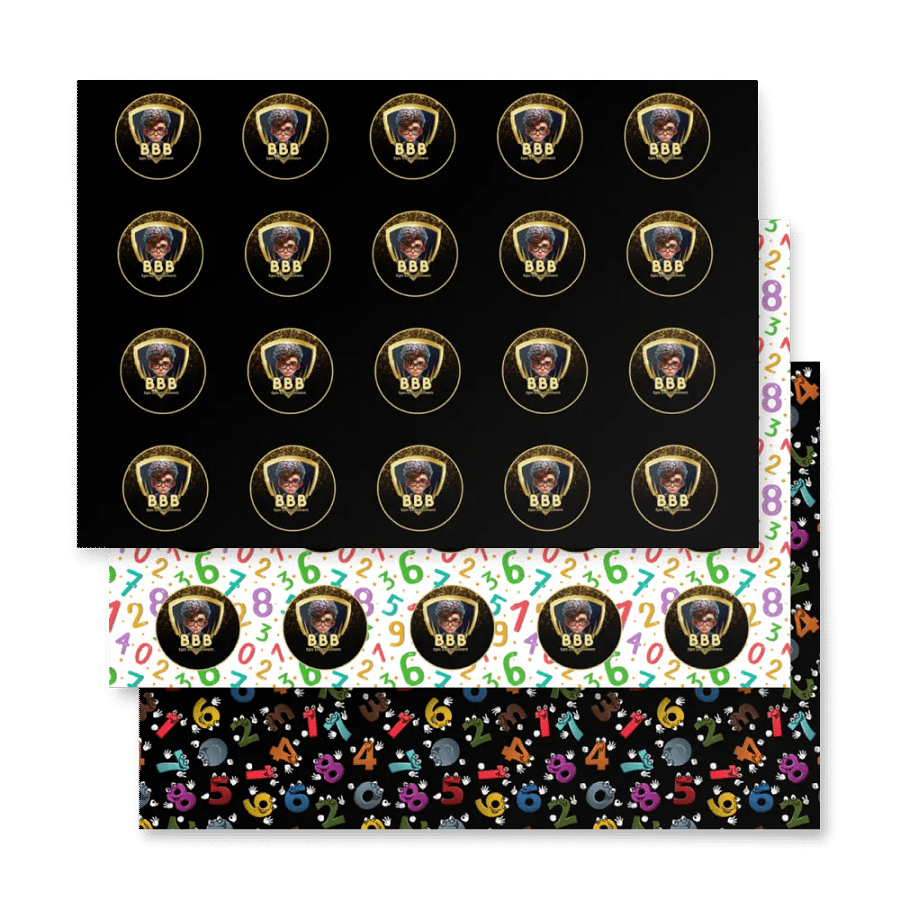 Brain Benders Banter Wrapping Paper product image (4)
