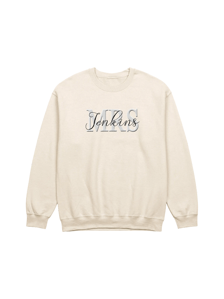 Mrs. Jenkins Embroidered Sweatshirt product image (1)