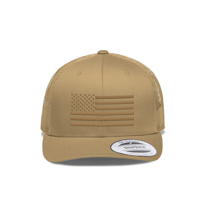 Sandstorm American Flag Snapback Hat product image (1)