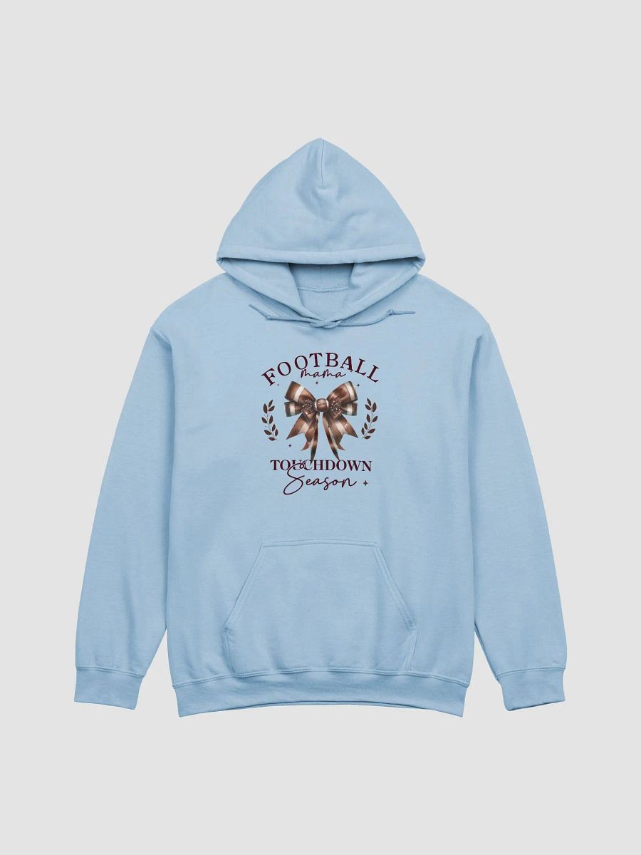 Football Mama Touchdown Season Girly Long Sleeve Hoodie Sweatshirt product image (5)