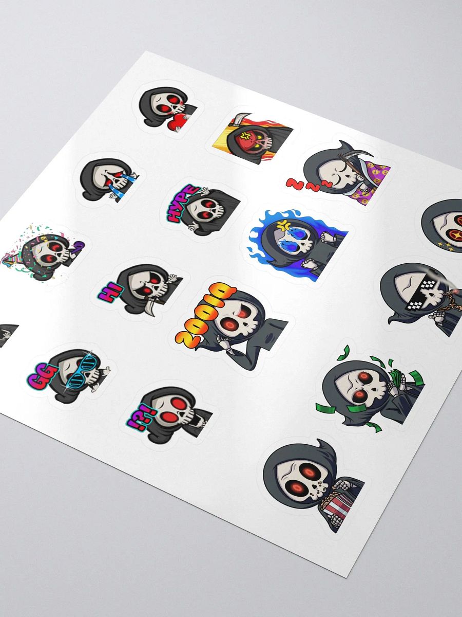 16-Pack Small Todd Emote Stickers product image (3)
