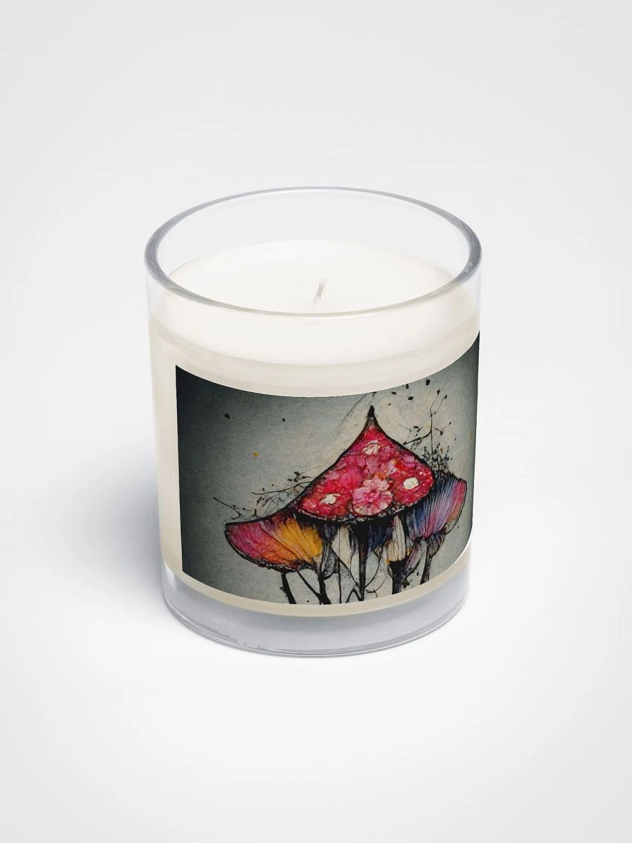 Vibrant Mushroom Fantasy Candle product image (2)