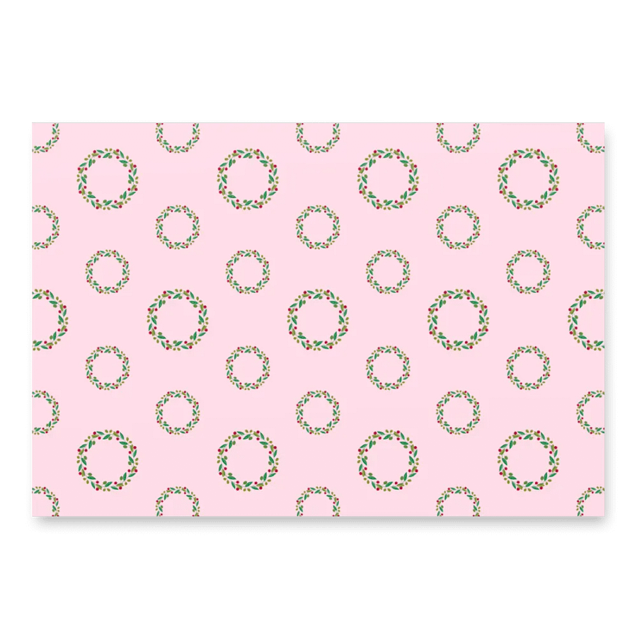 Berry Wreath Delight Wrapping Paper Set product image (2)