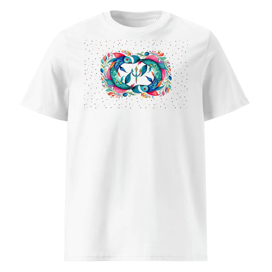 Pisces, Neptune & Pisces, White Tee product image (1)