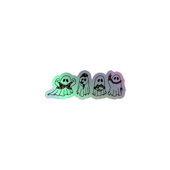 Acknowledge The Legends, Boo Holographic Stickers product image (1)