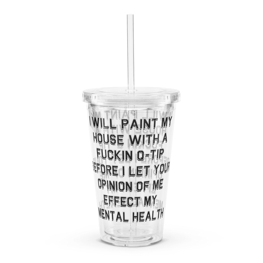 Q-Tip Clear Tumbler product image (3)