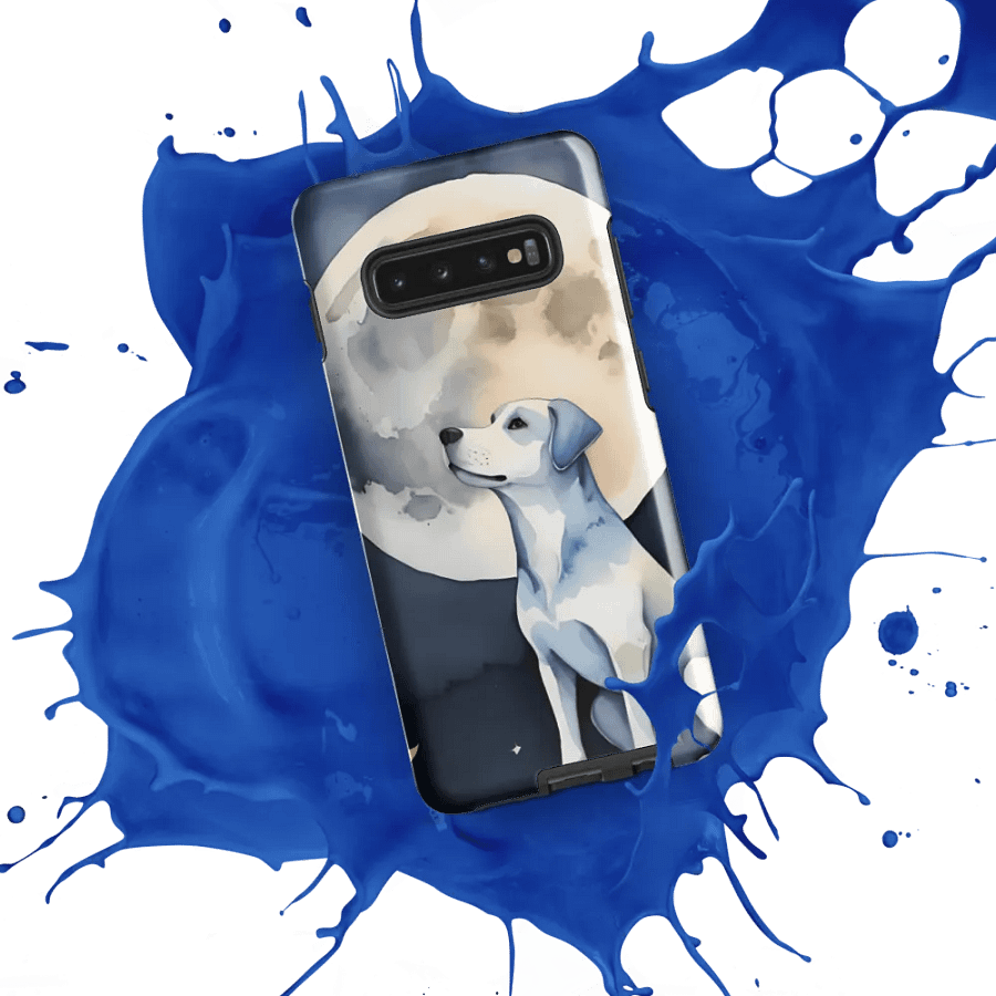 Moonlit Dog Samsung Galaxy Case product image (52)