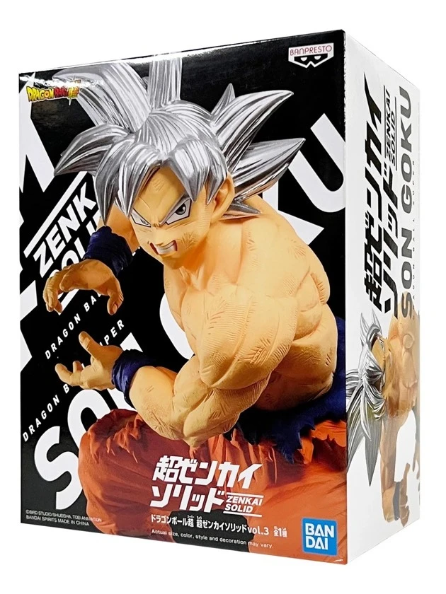 Dragon Ball Super Goku Ultra Instinct Zenkai Solid Vol. 3 Statue - PVC/ABS Collectible product image (6)
