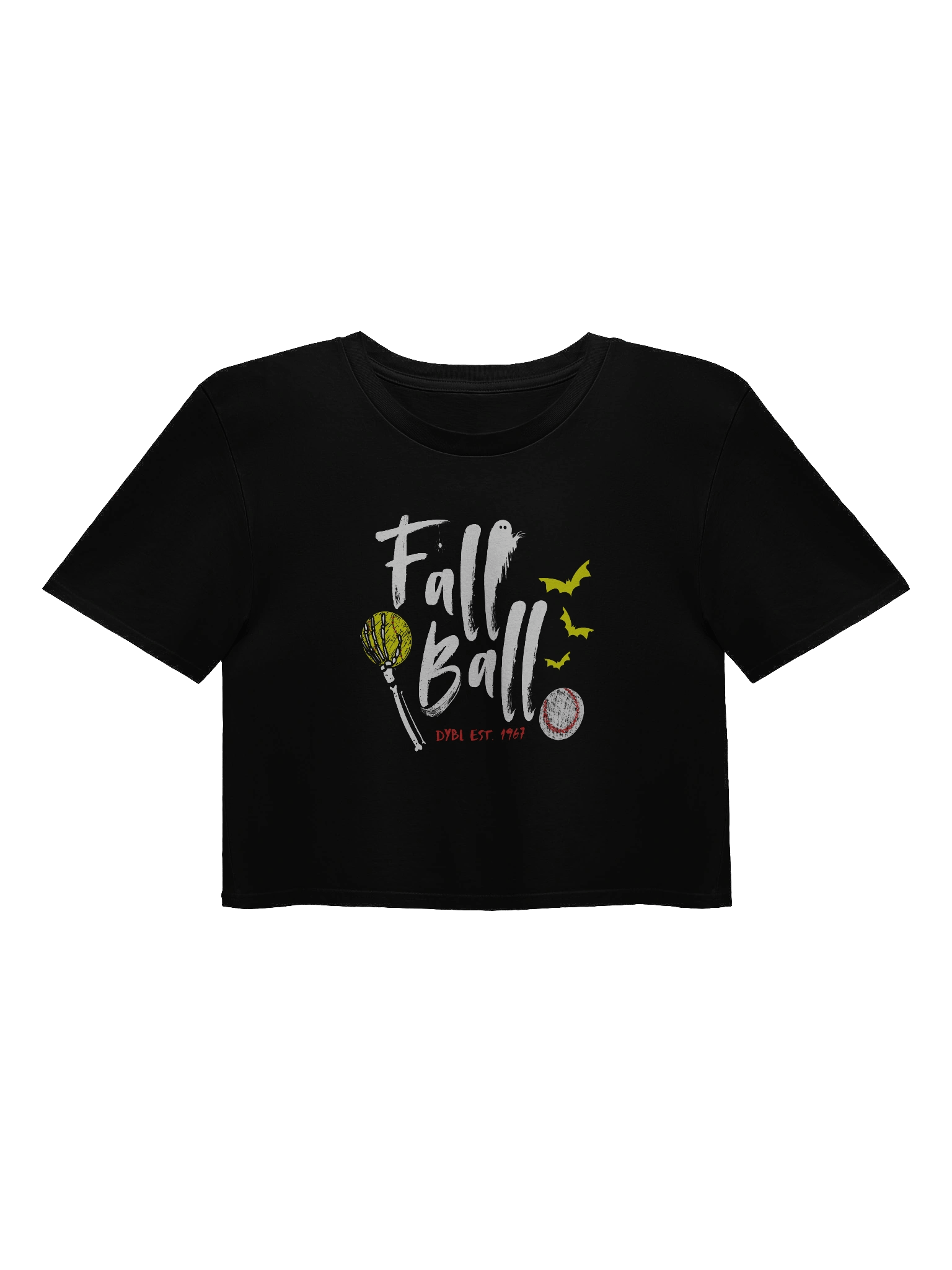 Adult 'Fall Ball' Crop Top! product image (1)