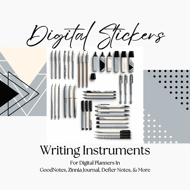 Writing Instruments in Effortless Patterns Palette product image (1)