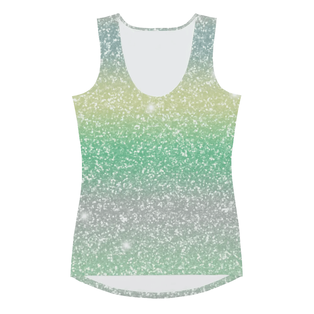 Glitter Unicorn Texture Design Tank Top (11) product image (3)