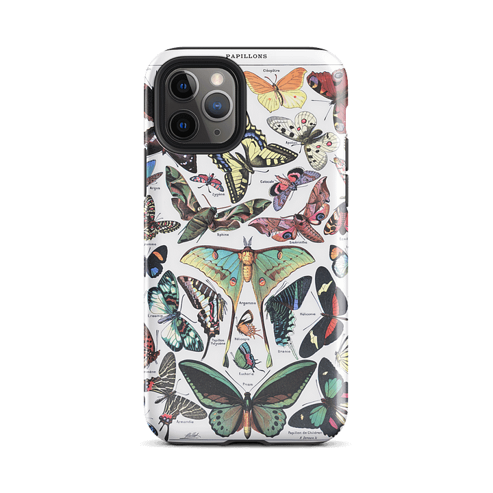 Butterflies iPhone® Case - Papillons by Adolphe Millot product image (49)