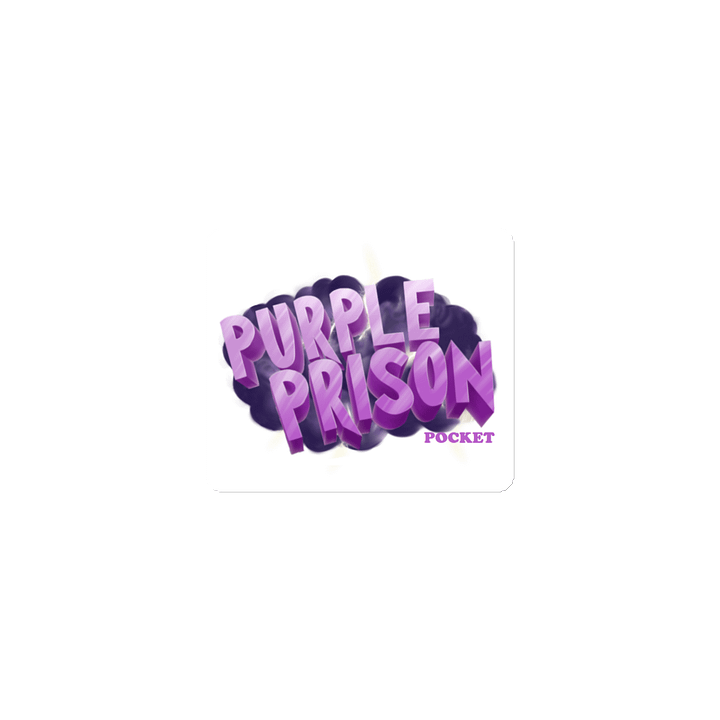 Purple Prison Die-Cut Magnets product image (1)