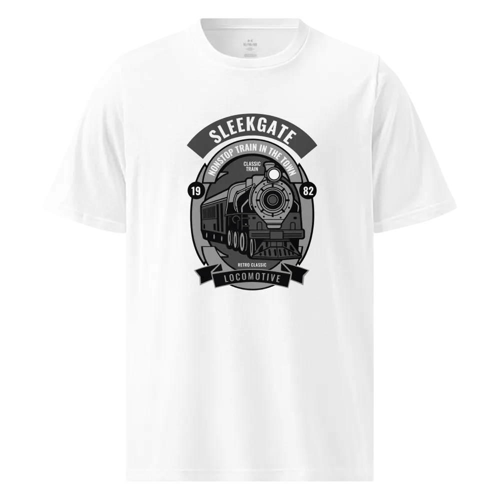 Retro Locomotive Emblem Athletic Under Armour® T-Shirt product image (5)