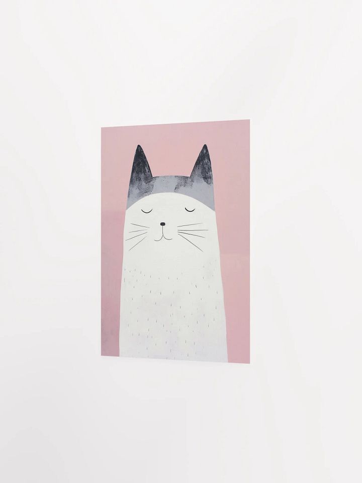 Whimsical Cat Dreams Poster product image (4)