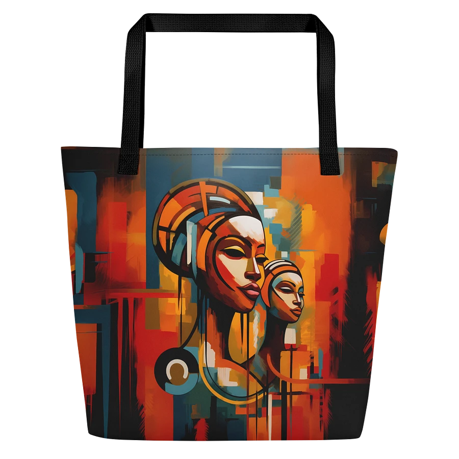 Tote Bag: Stylish Modern African Art Design Celebrate African Women product image (3)
