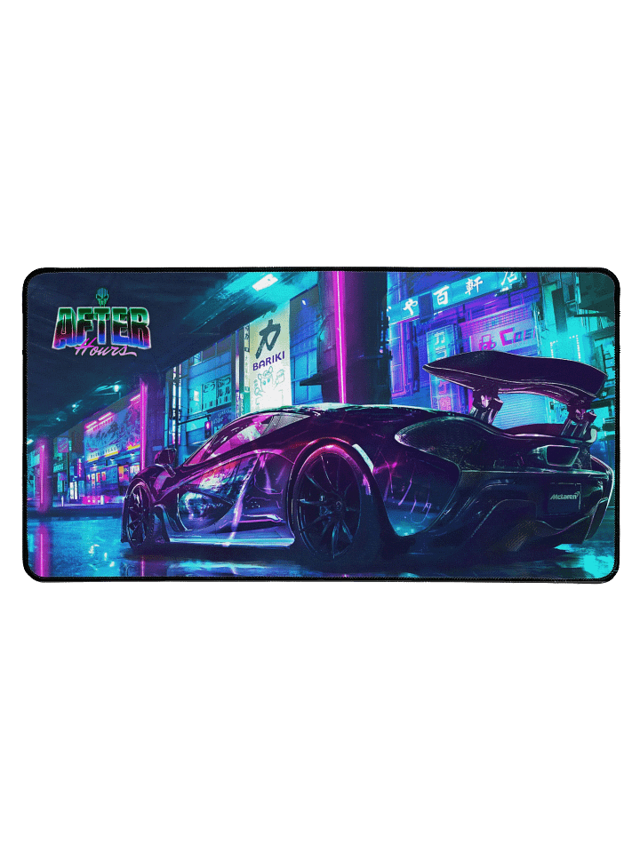 SolidCast AfterHours Neon Desk Mat 15.5" x 31.5" product image (1)