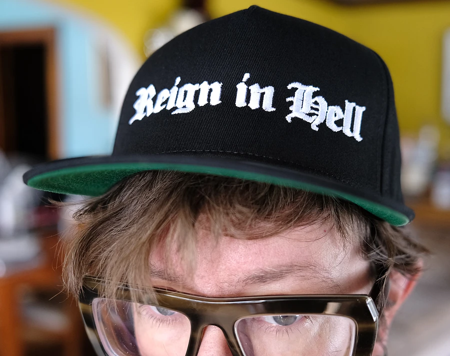 Reign in Hell snapback cap product image (4)