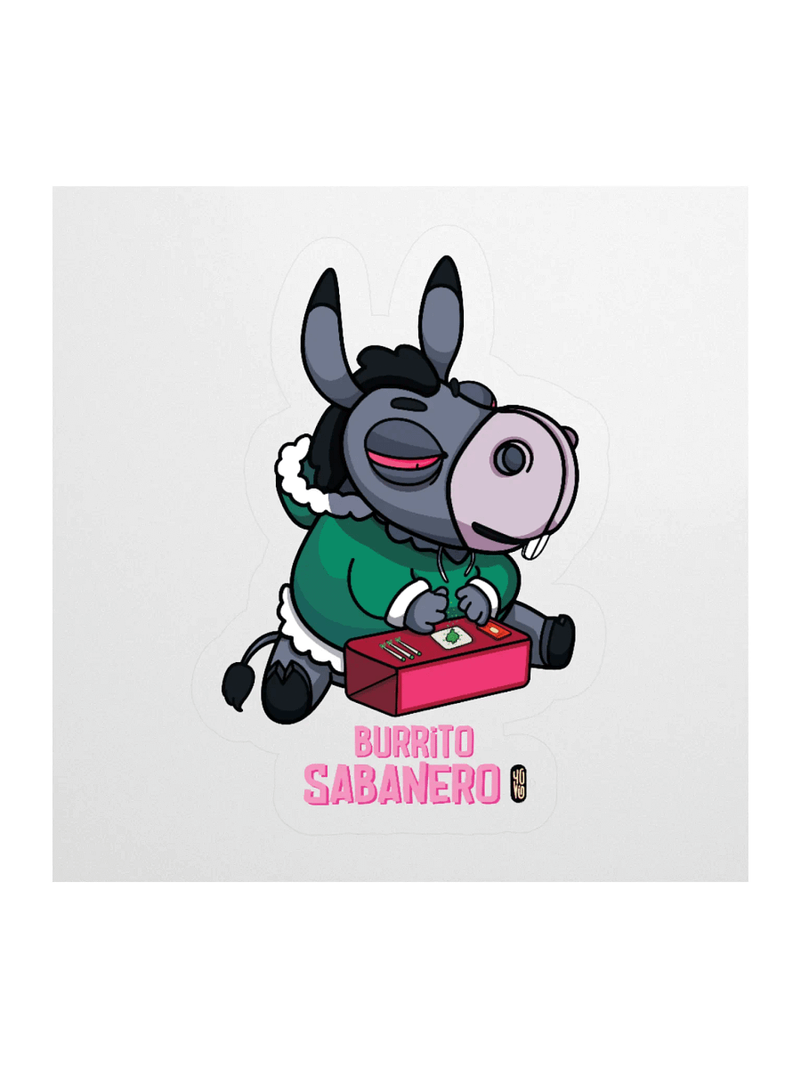 Burrito Sabanero - Sticker (Kiss Cut) product image (1)