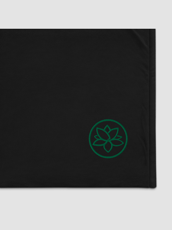 Lofi Lotus Sherpa Blanket product image (1)
