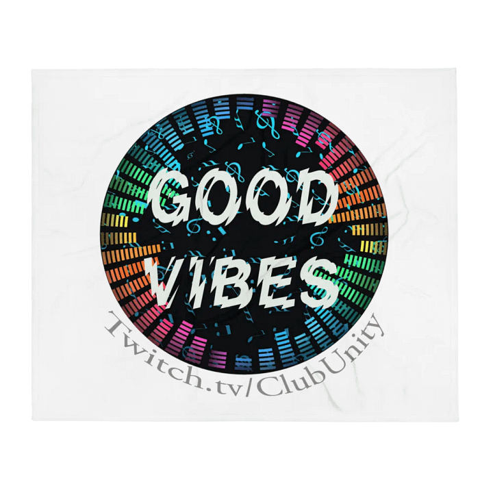 GOOD VIBES - Throw Blanket product image (1)