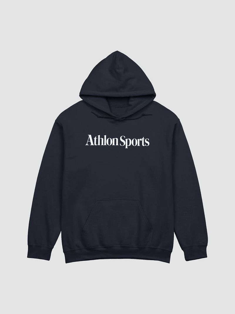 Athlon Sports | White Logo Hoodie
