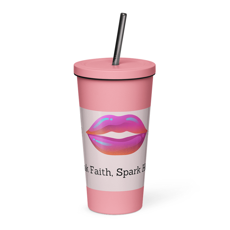 Faithful Blooms Insulated Tumbler product image (1)