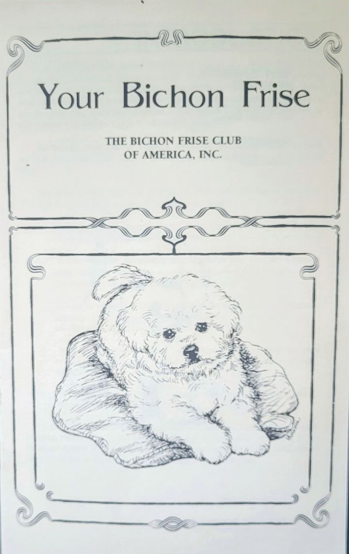 Booklet - Your Bichon Frise product image (1)