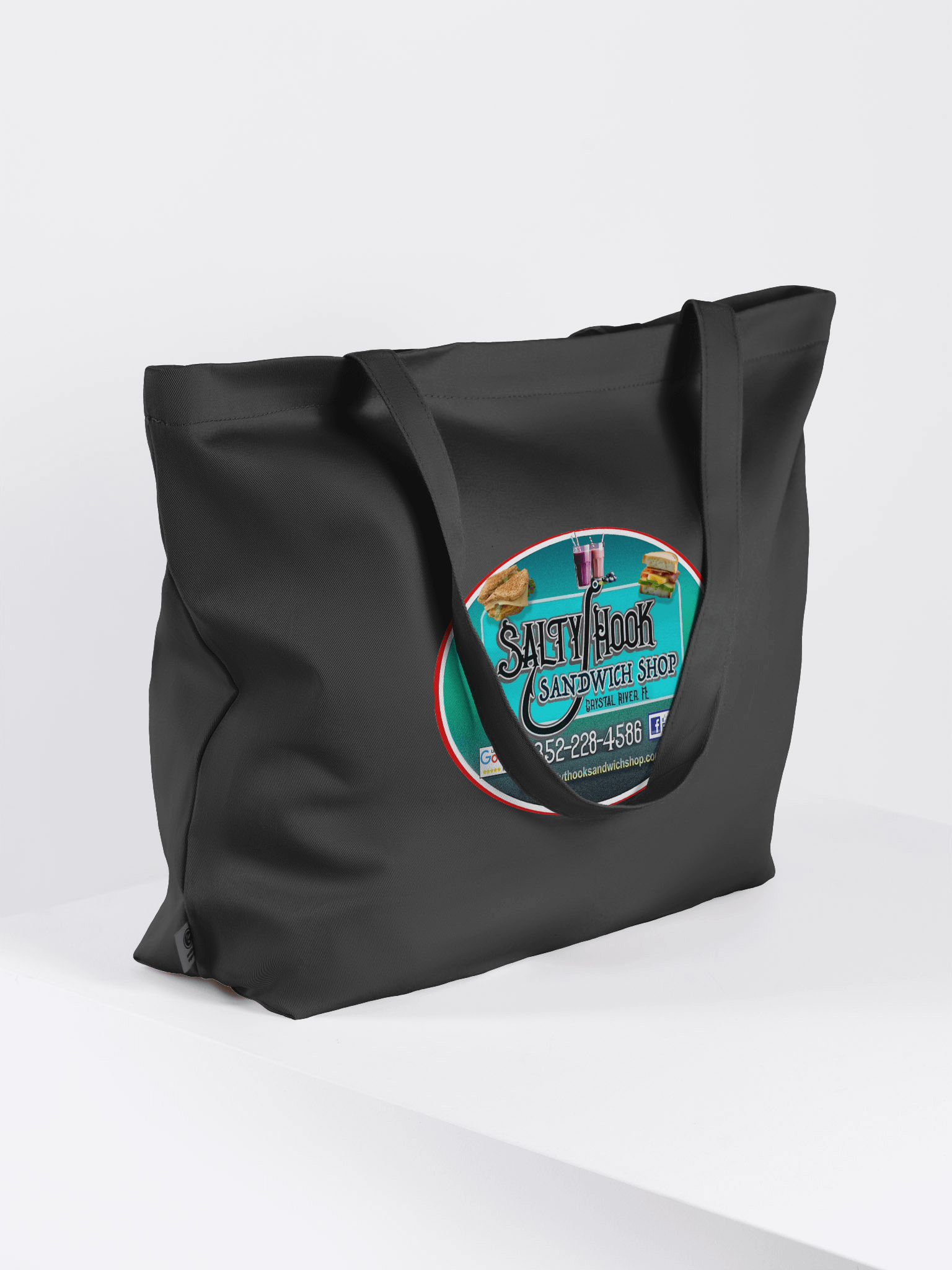 Eco-Friendly Organic Tote: Salty Hook Edition product image (8)