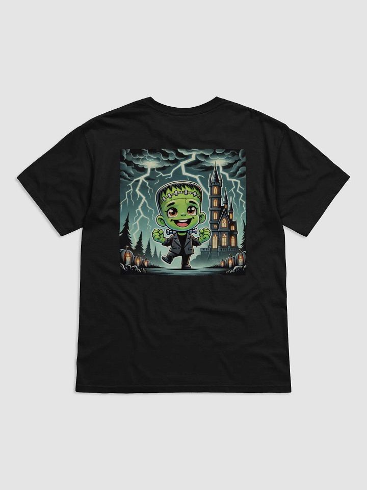 Chibi Frankenstein's Monster T-Shirt – Adorably Electrifying product image (2)