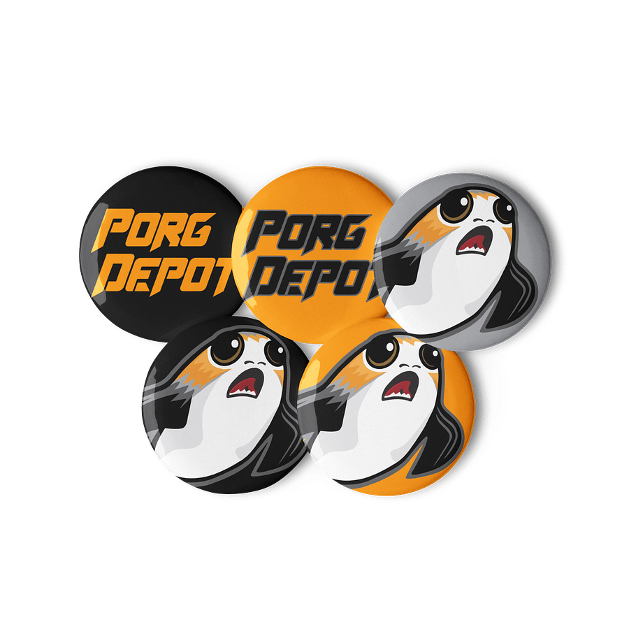 Button Pack - Porg Depot Logos product image (1)