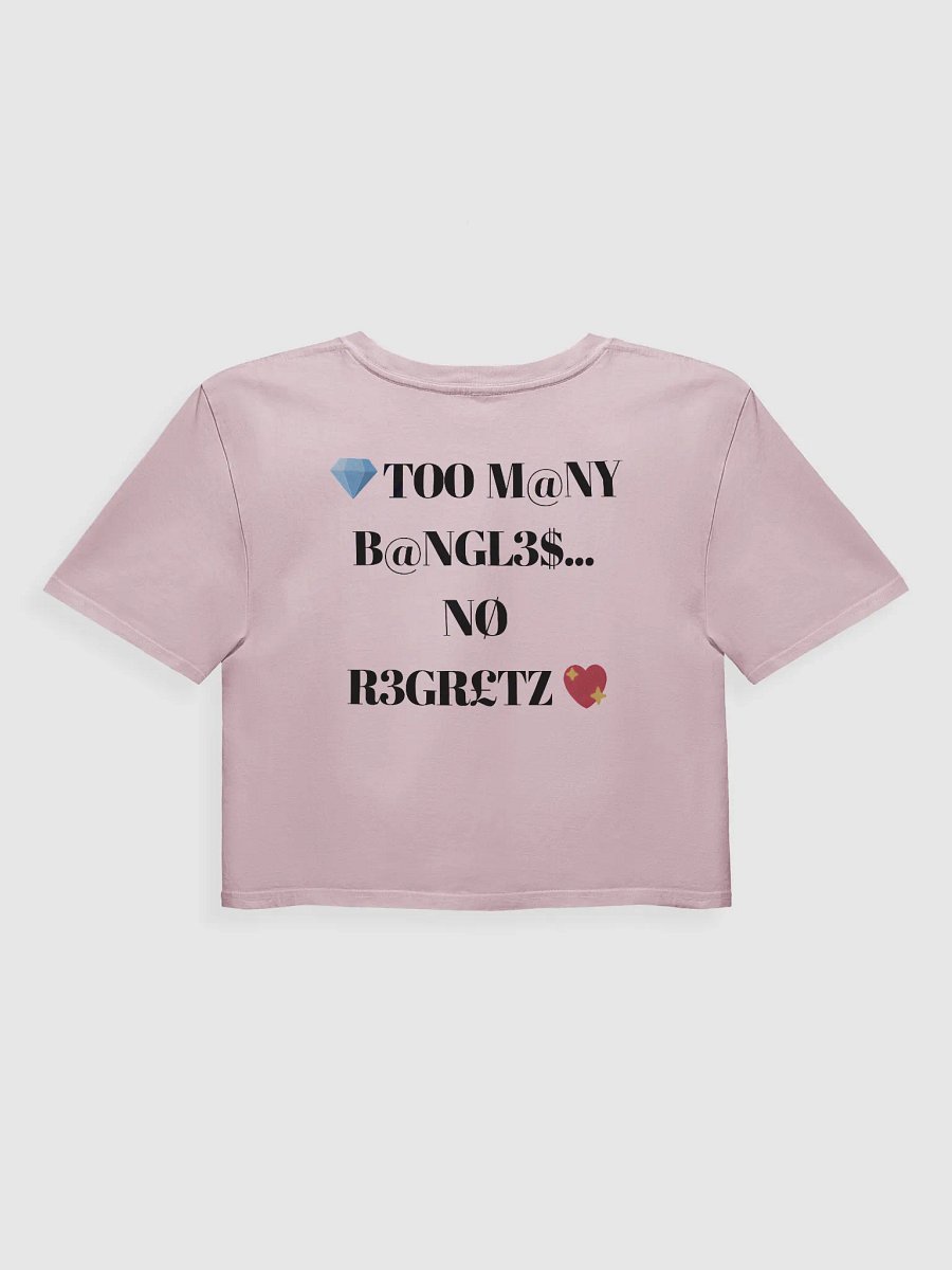 $.T.@.T - NØ R3GR£TZ Crop Tee product image (28)