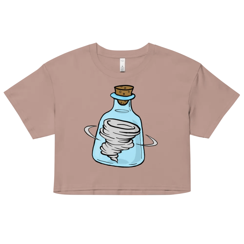 Chaos Vessel Short Sleeve Crop Top product image (4)