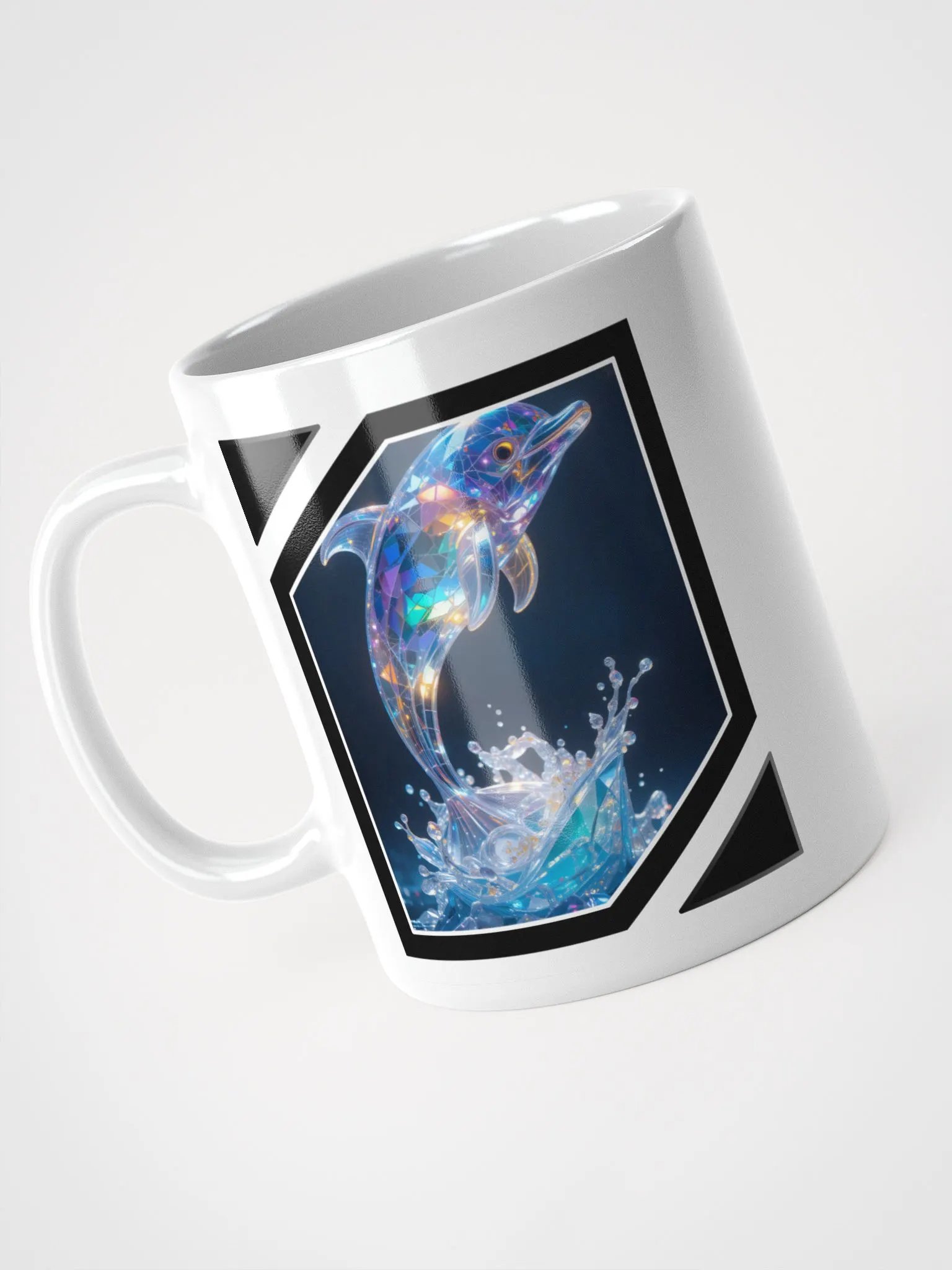 Glossy Mug: Diamond Dolphin product image (3)