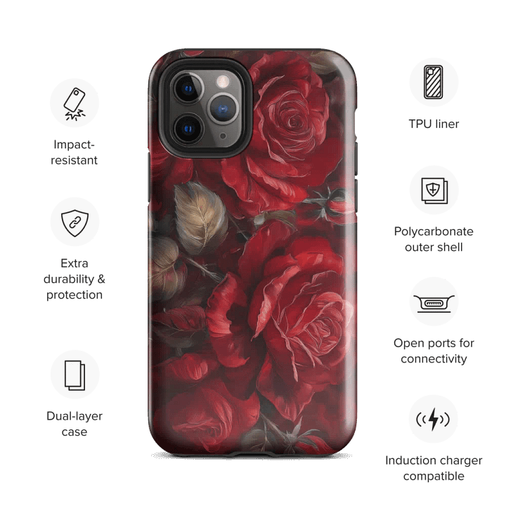 iPhone Case Rose Art by Azfaribn product image (1)