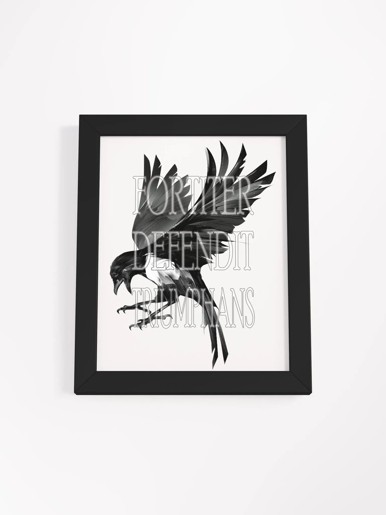 Newcastle - Fortiter Defendit Triumphans - Framed High-Quality Matte Poster product image (2)
