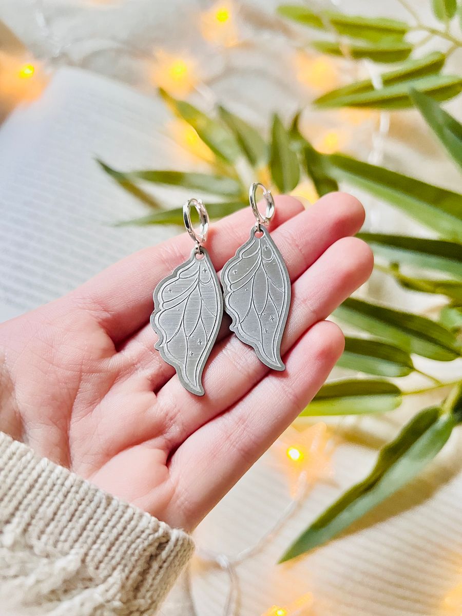 Faeriecore Wing Earrings product image (5)