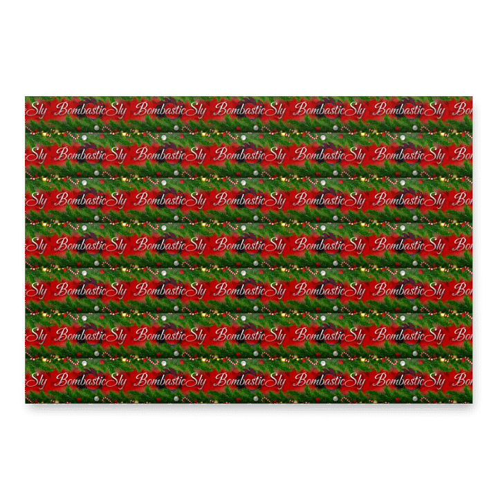 BombasticSly Wrapping Paper product image (1)