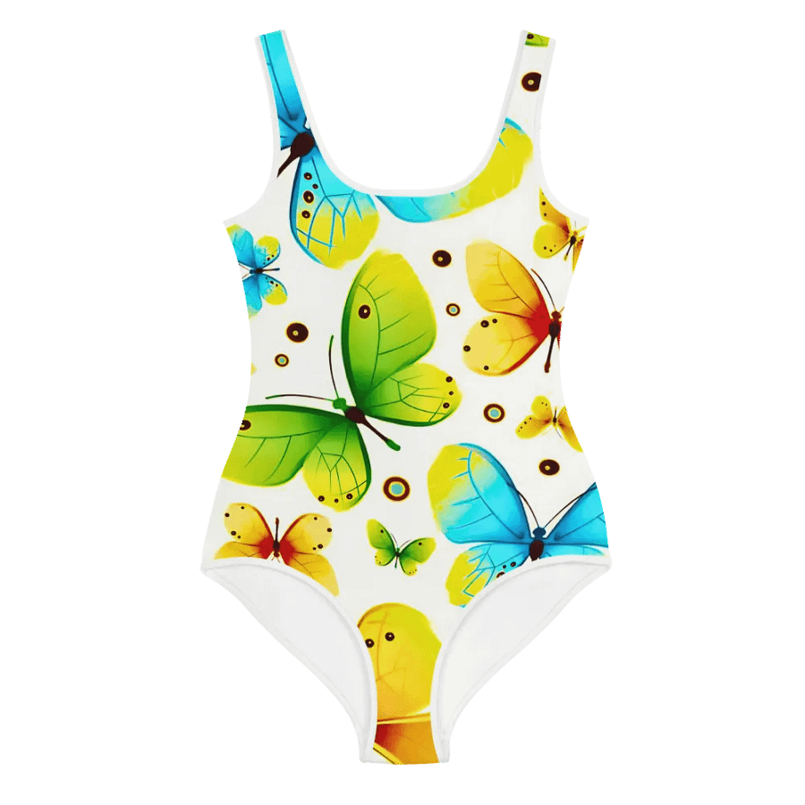 Butterfly Bliss Youth Swimsuit product image (1)