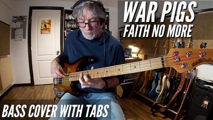 War Pigs Faith No More Bass Tabs product image (1)