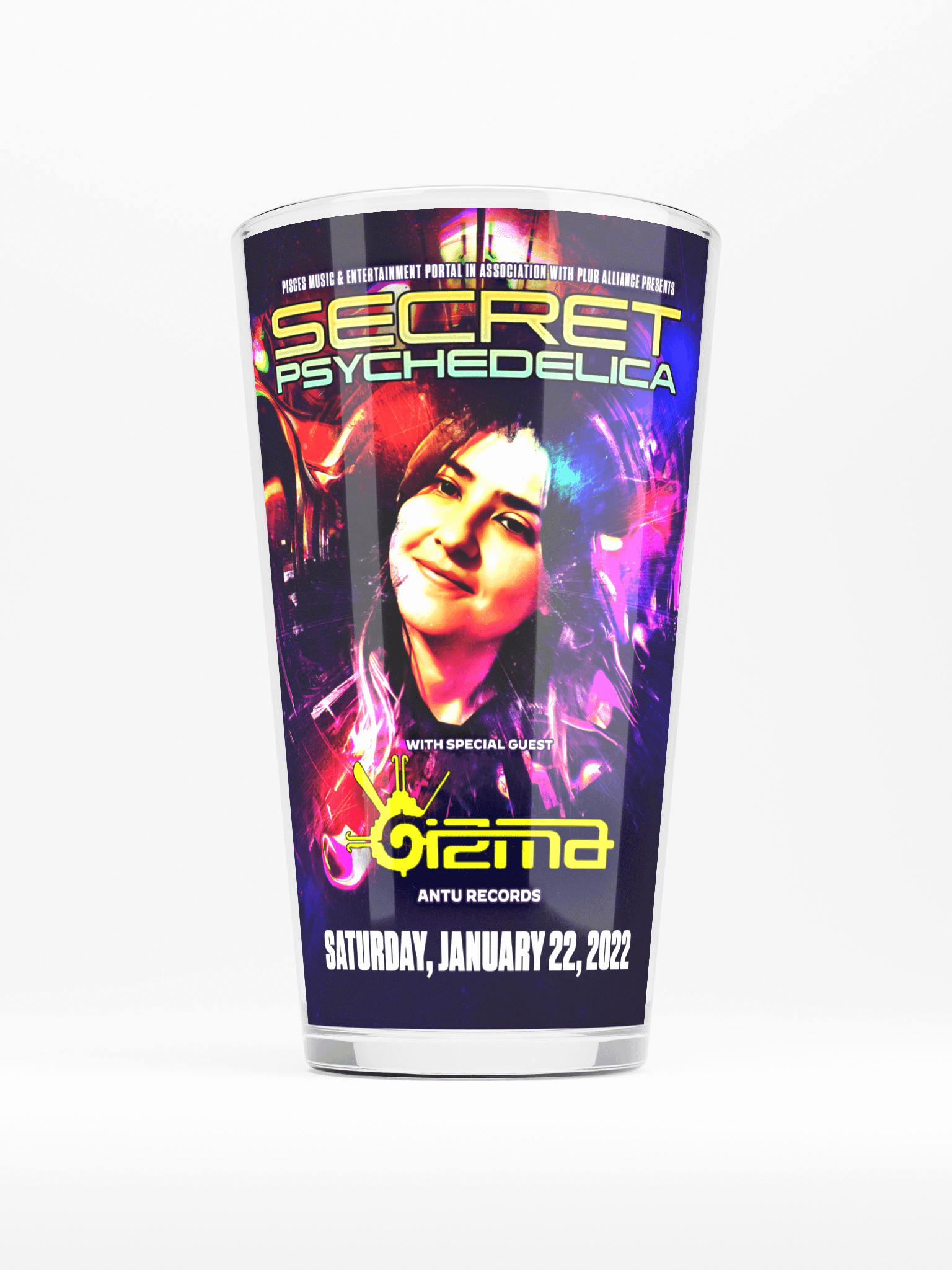 Gizma Shaker Pint Glass product image (1)
