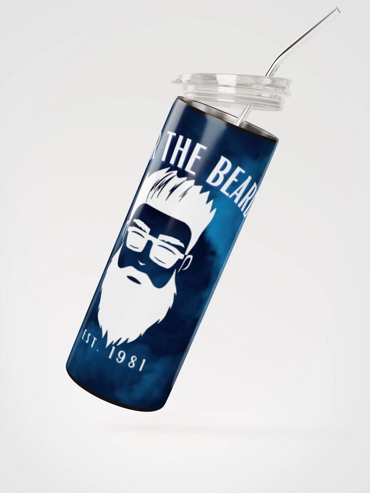 Fear the Beard Tumbler w/Straw product image (2)