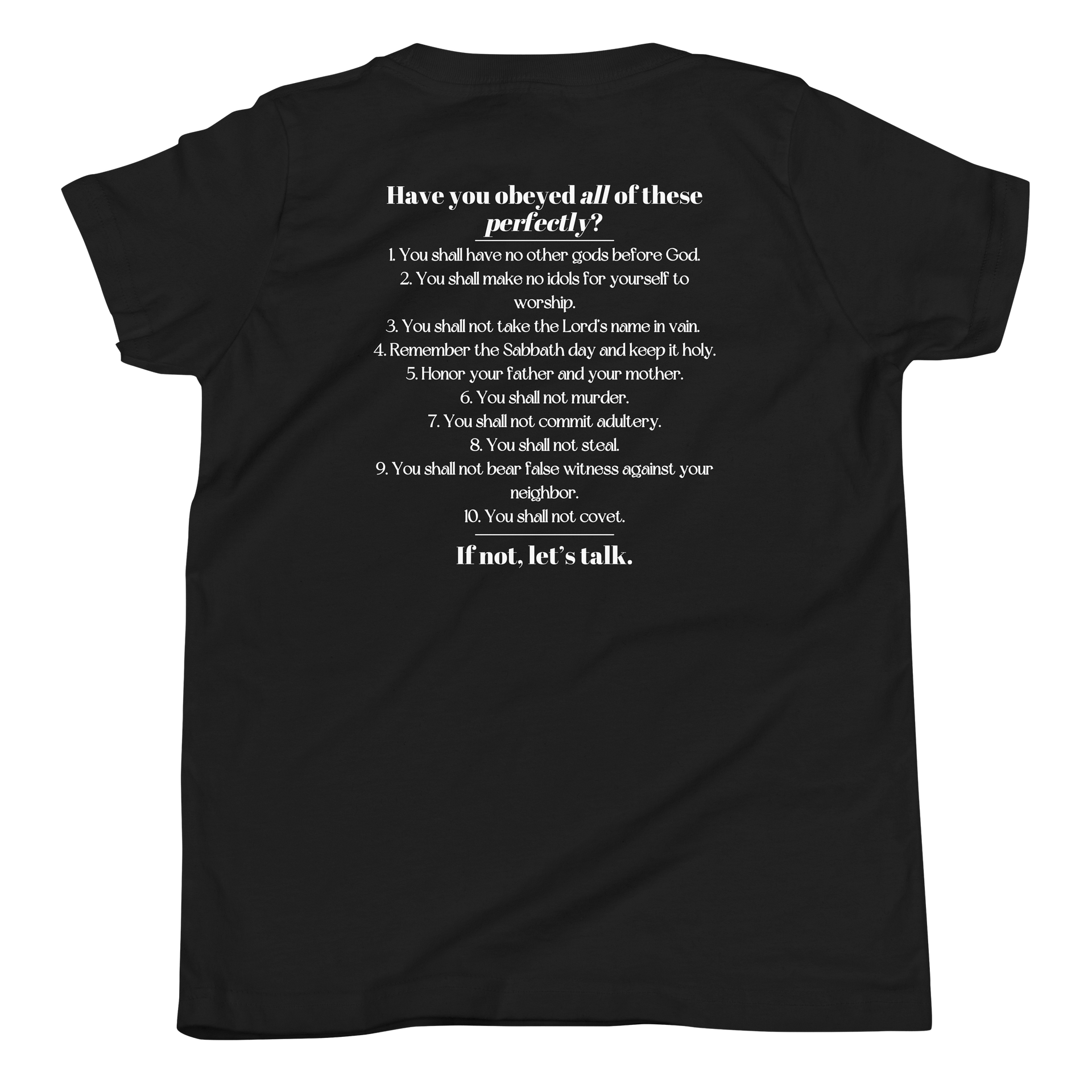 Are You a Good Person? Youth Tee product image (6)