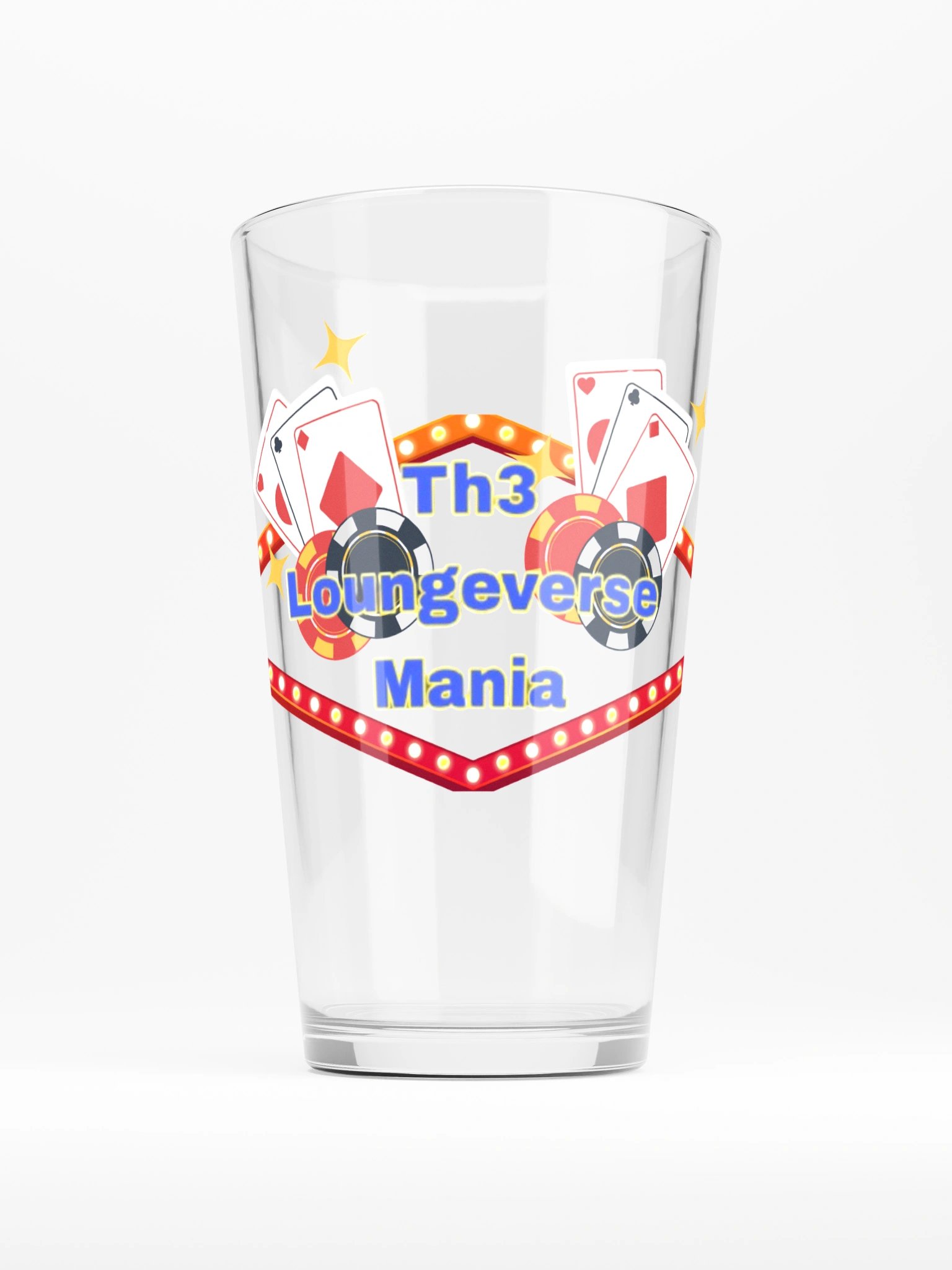 Th3 Loungeverse Mania Pint Glass product image (1)