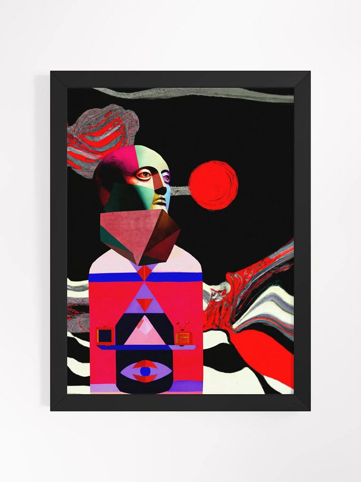Night of the Red Moon // Framed Art product image (1)